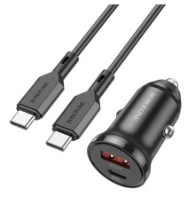 Зарядное устройство USB 12/24В QC 3.0/20W BZ18А BOROFONE