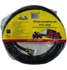Шланг для закачки колес с наконечниками  8 м х 6 мм Godmar
