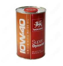 Масло полусинтетическое 10W-40 1л A3/B4 / A3/B3 Super Dynamic WOLVER
