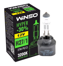 Лампа H27/1 12V +30%  27W PG13 HYPER WINSO