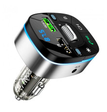 Модулятор FM Bluetooth+2USB+microSD+трансмитер E71 HOCO
