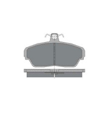 Колодка передняя тормозная Газель, 3110, 31105 SCT SP 187 PR