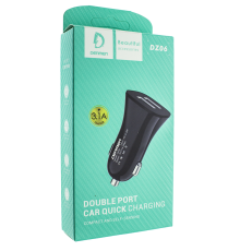 Зарядное устройство USB 12/24В QC 3.0/12W DZ06 DENMEN