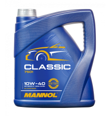 Масло полусинтетика 10W-40 Classic SN/CH-4, A3/B4 4 л MANNOL MN7501-4