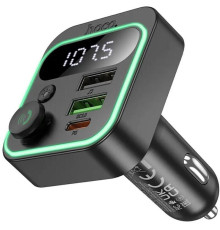 Модулятор FM Bluetooth+2USB+microSD+трансмитер E85 HOCO