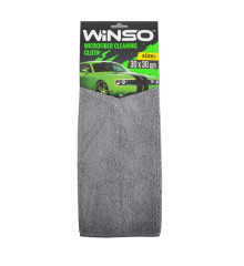 Салфетка из микрофибры 30x30см серая WINSO