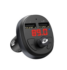 Модулятор FM Bluetooth+2USB+microSD+трансмитер E41 HOCO